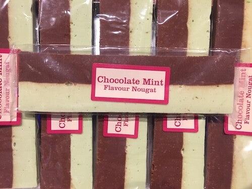 Chocolate & Mint Nougat Bar (1bar)
