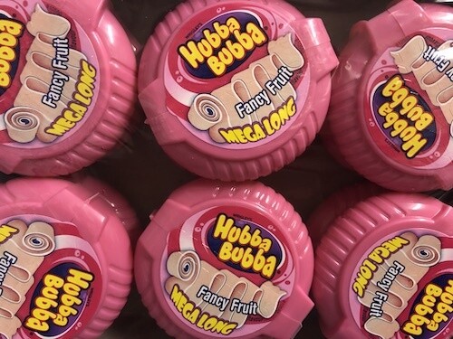 Hubba Bubba Fancy Fruit Roll (chewing gum) (1pack)