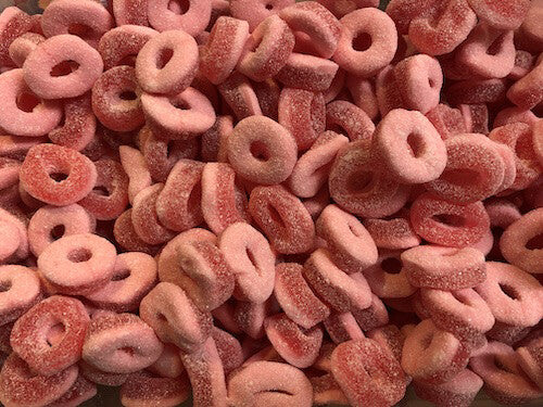 Strawberry Rings (100grams)