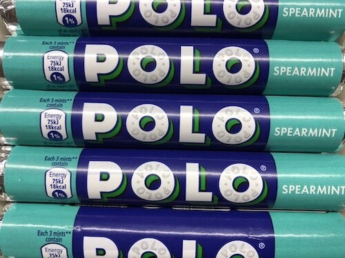 Spearmint Polos (1pack)