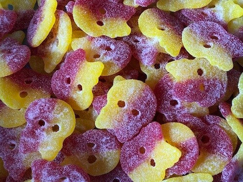 Sour Fruity Skulls (5pieces).