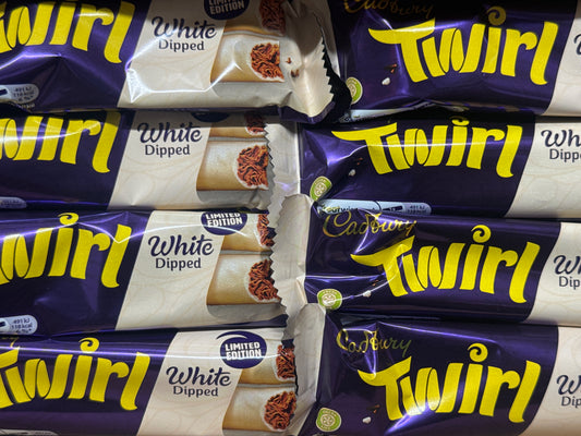 Twirl White Dipped (1bar)