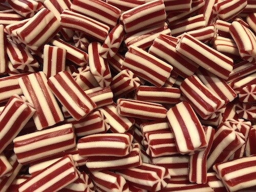 Strawberry Cane Bites (100grams).