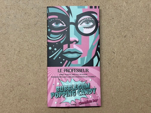 Bubblegum Popping Candy Chocolate Bar (1bar)