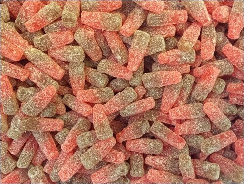 Fizzy Cherry Cola Bottles (100grams)