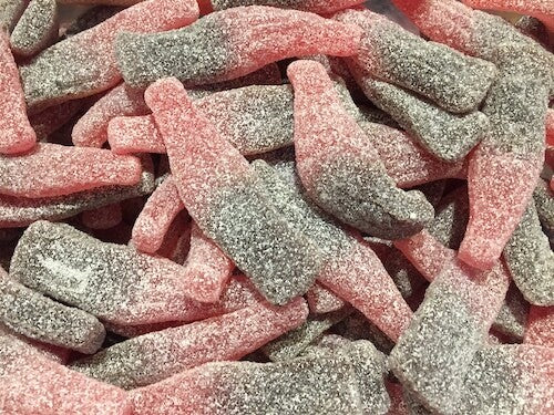 Giant Fizzy Cherry Cola Bottles (5pieces)