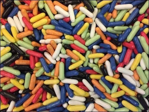 Liquorice Comfits (soft shell) (100grams)
