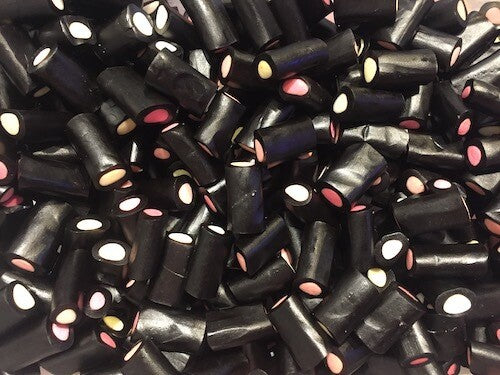 Liquorice Cream Rock (100grams)