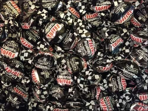Liquorice Toffees (100grams)