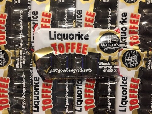 Liquorice Toffee Slab (1slab)