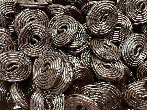 Liquorice Wheels (100grams)