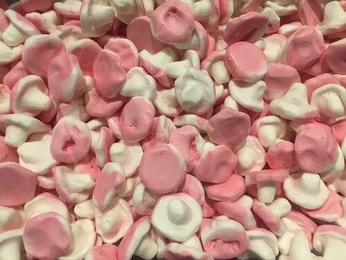 Pink & White Mushrooms (100grams)