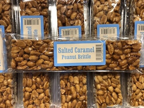 Salted Caramel Peanut Brittle Bar (1bar)